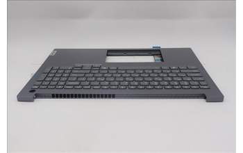 Lenovo 5CB1P85704 C-Cover with keyboard, Greek, Luna Grey, FingerPrint, US