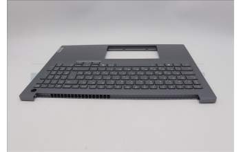 Lenovo 5CB1P85706 C-Cover with keyboard, Hungarian, Luna Grey, FingerPrint, UK