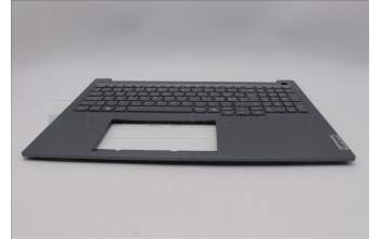 Lenovo 5CB1P85717 C-Cover with keyboard, Switzerland, Luna Grey, FingerPrint, UK