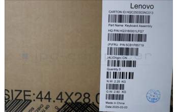 Lenovo 5CB1P85719 COVER Upper Case ASM THAI H21NH FP LG