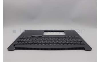 Lenovo 5CB1P85733 C-Cover with keyboard, German, Luna Grey, Backlight, UK