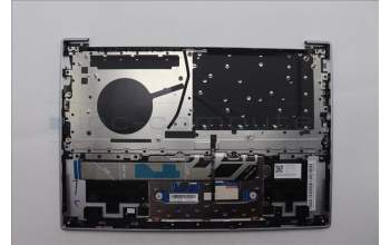 Lenovo 5CB1P87258 C-Cover with keyboard, Arabic, Cloud Grey, Backlight, US