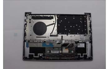 Lenovo 5CB1P88223 C-Cover with keyboard, US English Euro, Cloud Grey, Backlight, US