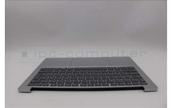 Lenovo 5CB1P89836 C-Cover with keyboard, Hungarian, Cloud Grey, Backlight, UK