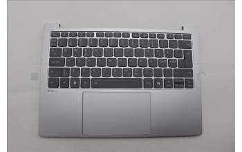 Lenovo 5CB1P89842 C-Cover with keyboard, Nordic, Cloud Grey, Backlight, UK