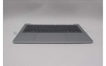 Lenovo 5CB1P89845 C-Cover with keyboard, Slovenian, Cloud Grey, Backlight, UK