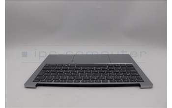 Lenovo 5CB1P89846 C-Cover with keyboard, Spanish, Cloud Grey, Backlight, UK