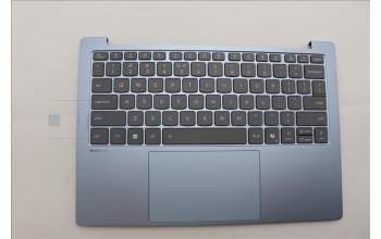 Lenovo 5CB1P89859 C-Cover with keyboard, US English Euro, Polar Blue, Backlight, US