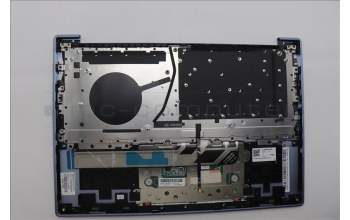 Lenovo 5CB1P89859 C-Cover with keyboard, US English Euro, Polar Blue, Backlight, US