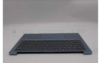 Lenovo 5CB1P89864 C-Cover with keyboard, Greek, Polar Blue, Backlight, US