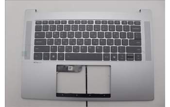 Lenovo 5CB1Q27721 C-Cover with keyboard, Greek, Cloud Grey, Backlight, US