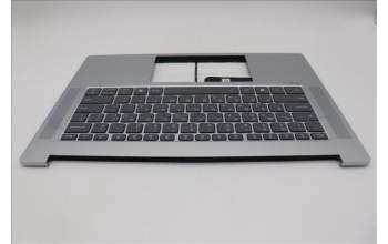 Lenovo 5CB1Q27721 C-Cover with keyboard, Greek, Cloud Grey, Backlight, US