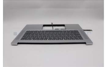 Lenovo 5CB1Q27722 C-Cover with keyboard, Hebrew, Cloud Grey, Backlight, US