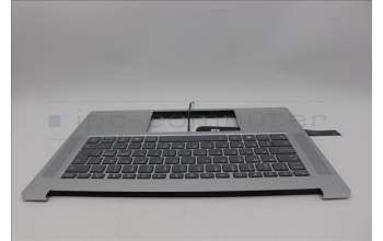 Lenovo 5CB1Q28963 C-Cover with keyboard, Nordic, Cloud Grey, Backlight, UK