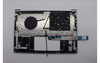 Lenovo 5CB1Q28967 C-Cover with keyboard, Spanish, Cloud Grey, Backlight, UK