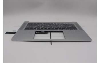 Lenovo 5CB1Q28967 C-Cover with keyboard, Spanish, Cloud Grey, Backlight, UK