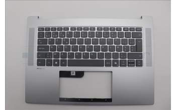 Lenovo 5CB1Q32382 C-Cover with keyboard, Belgian, Cloud Grey, UK