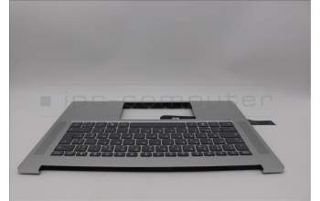 Lenovo 5CB1Q32388 C-Cover with keyboard, French, Cloud Grey, US