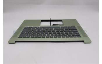 Lenovo 5CB1Q32422 C-Cover with keyboard, Greek, Storm Grey, Backlight, US