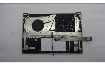 Lenovo 5CB1Q32430 C-Cover with keyboard, Nordic, Storm Grey, Backlight, UK