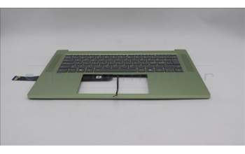 Lenovo 5CB1Q32430 C-Cover with keyboard, Nordic, Storm Grey, Backlight, UK