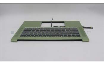 Lenovo 5CB1Q32430 C-Cover with keyboard, Nordic, Storm Grey, Backlight, UK