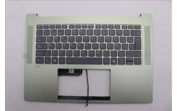 Lenovo 5CB1Q32434 C-Cover with keyboard, Spanish, Storm Grey, Backlight, UK