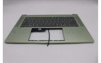 Lenovo 5CB1Q32434 C-Cover with keyboard, Spanish, Storm Grey, Backlight, UK