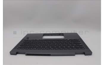 Lenovo 5CB1Q43244 C-Cover with keyboard, Hebrew, Luna Grey, Fingerprint, US