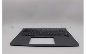 Lenovo 5CB1Q43252 C-Cover with keyboard, Czech Slovakian, Luna Grey, Fingerprint, UK