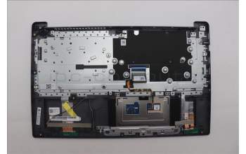 Lenovo 5CB1Q43261 C-Cover with keyboard, Belgian, Luna Grey, Backlight, UK