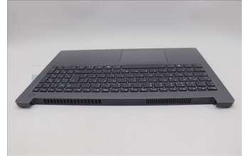 Lenovo 5CB1Q43271 C-Cover with keyboard, German, Luna Grey, Backlight, UK