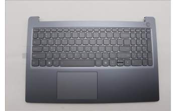 Lenovo 5CB1Q43272 C-Cover with keyboard, Greek, Luna Grey, Backlight, US