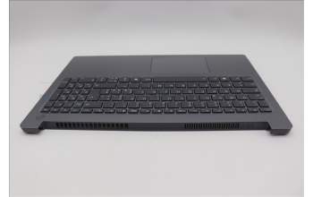 Lenovo 5CB1Q43276 C-Cover with keyboard, Italian, Luna Grey, Backlight, UK