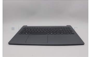Lenovo 5CB1Q43303 C-Cover with keyboard, German, Luna Grey, Non-Backlight, UK