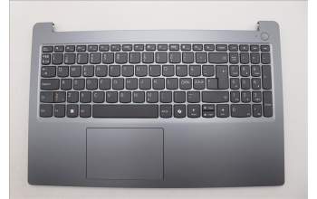 Lenovo 5CB1Q43309 C-Cover with keyboard, Nordic, Luna Grey, Non-Backlight, UK