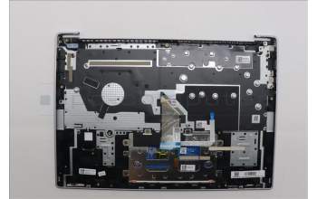 Lenovo 5CB1Q43328 C-Cover with AI keyboard, US English Euro, Cloud Grey, Backlight, Fingerprint, US