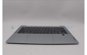 Lenovo 5CB1Q43344 C-Cover with AI keyboard, French, Cloud Grey, Backlight, Fingerprint, US