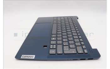 Lenovo 5CB1Q44893 C-Cover with AI keyboard, Czech Slovakian, Abyss Blue, Backlight, Fingerprint, UK