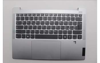 Lenovo 5CB1Q47220 C-Cover with AI keyboard, Italian, Cloud Grey, Non-Backlight, Fingerprint, UK