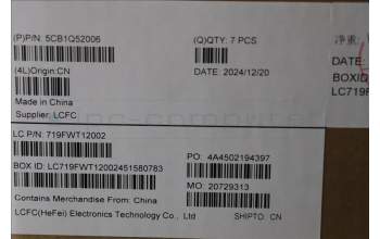 Lenovo 5CB1Q52006 D-Cover, 83K0, Cosmic Blue