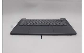 Lenovo 5CB1Q62703 C-Cover with keyboard, Bulgarian, Luna Grey, Backlight, UK