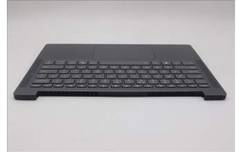 Lenovo 5CB1Q62706 C-Cover with keyboard, US English Euro, Luna Grey, Backlight, US