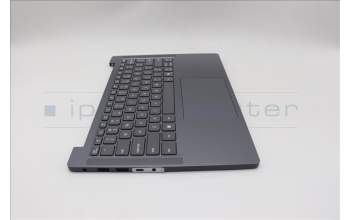 Lenovo 5CB1Q62821 C-Cover with keyboard, English, Luna Grey, Non-Backlight, US