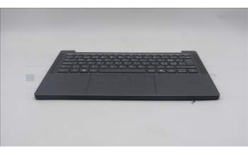 Lenovo 5CB1Q64048 C-Cover with keyboard, Switzerland, Luna Grey, Non-Backlight, UK