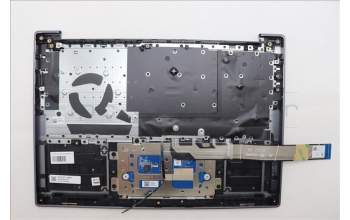 Lenovo 5CB1Q64057 C-Cover with keyboard, Bulgarian, Luna Grey, Backlight, UK