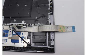 Lenovo 5CB1Q64058 C-Cover with keyboard, Czech Slovakian, Luna Grey, Backlight, UK