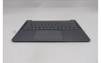 Lenovo 5CB1Q64083 C-Cover with keyboard, Ukraine, Luna Grey, Backlight, US