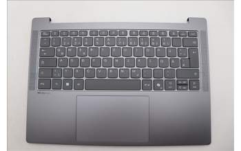 Lenovo 5CB1Q64094 C-Cover with keyboard, German, Luna Grey, Non-Backlight, UK