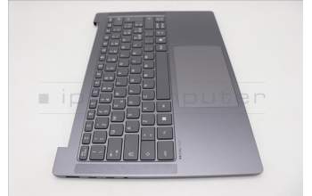 Lenovo 5CB1Q64099 C-Cover with keyboard, Italian, Luna Grey, Non-Backlight, UK